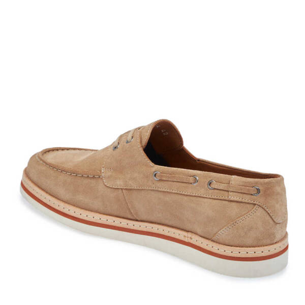 Kahverengi Süet Deri Erkek Casual Ayakkabı - E24I1AY56642-P13 - 2