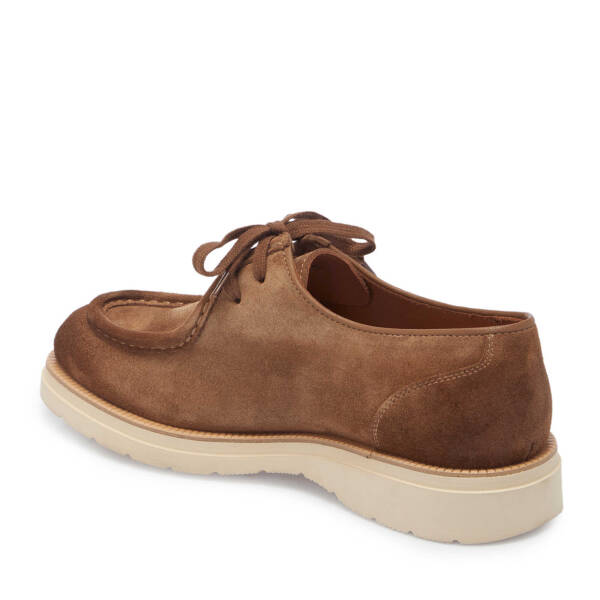 Kahverengi Süet Deri Erkek Casual Ayakkabı - E25I1AY57352-K58 - 2