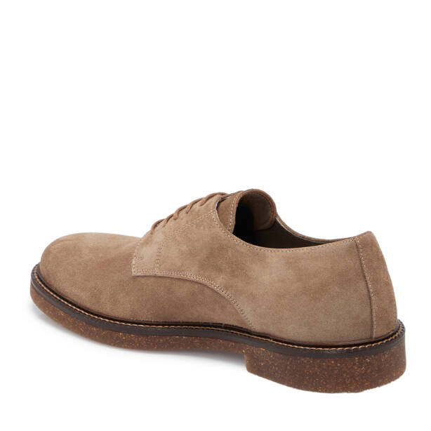 Kahverengi Süet Deri Erkek Casual Ayakkabı - E25S1AY57433-U8Q - 2