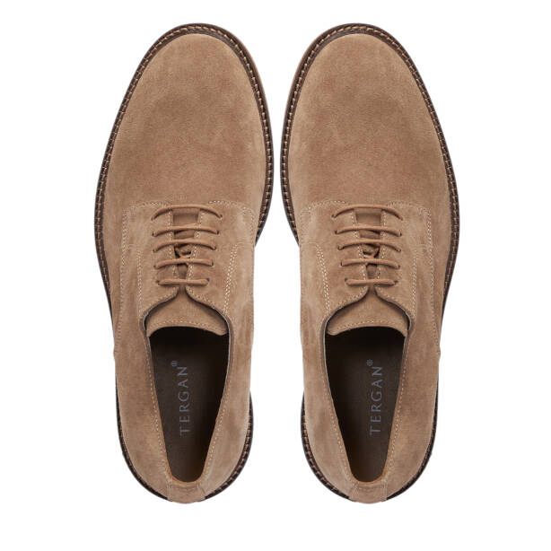 Kahverengi Süet Deri Erkek Casual Ayakkabı - E25S1AY57433-U8Q - 5