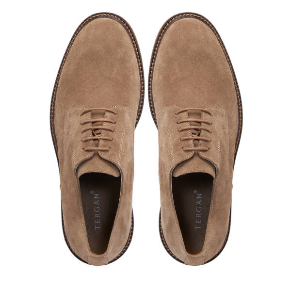 Kahverengi Süet Deri Erkek Casual Ayakkabı - E25S1AY57433-U8Q - 5