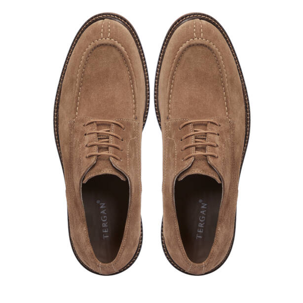 Kahverengi Süet Deri Erkek Casual Ayakkabı - E25S1AY57434-U8Q - 5