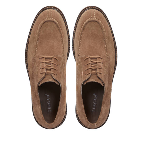 Kahverengi Süet Deri Erkek Casual Ayakkabı - E25S1AY57434-U8Q - 5