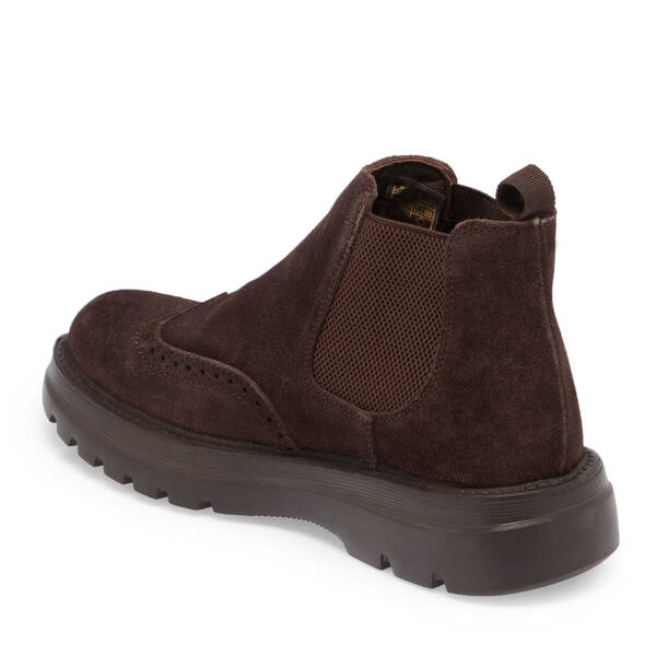 Kahverengi Süet Deri Erkek Casual Bot - E24K1BT56928-B85 - 2