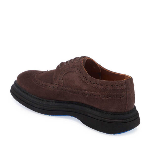 Kahverengi Süet Deri Erkek Klasik Ayakkabı - E24S1AY56999-B85 - 2