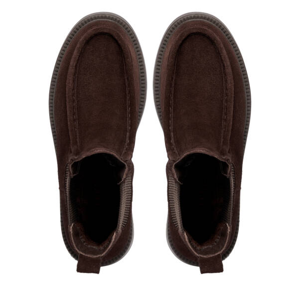 Kahverengi Süet Deri Kadın Bot - K25K1BT68248-B85 - 5