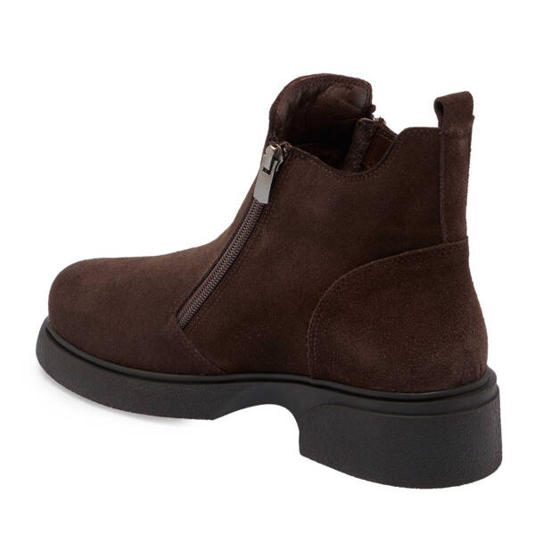 Kahverengi Süet Deri Kadın Casual Bot - K24K1BT67560-B85 - 2