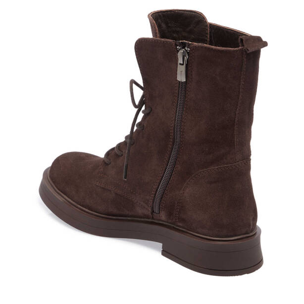 Kahverengi Süet Deri Kadın Casual Bot - K24K1BT67615-B85 - Tergan