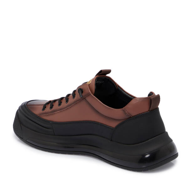 Kahverengi Vegan Erkek Sneaker - E25S1AY57397-D63 - 2