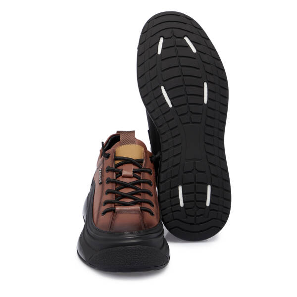 Kahverengi Vegan Erkek Sneaker - E25S1AY57397-D63 - 4