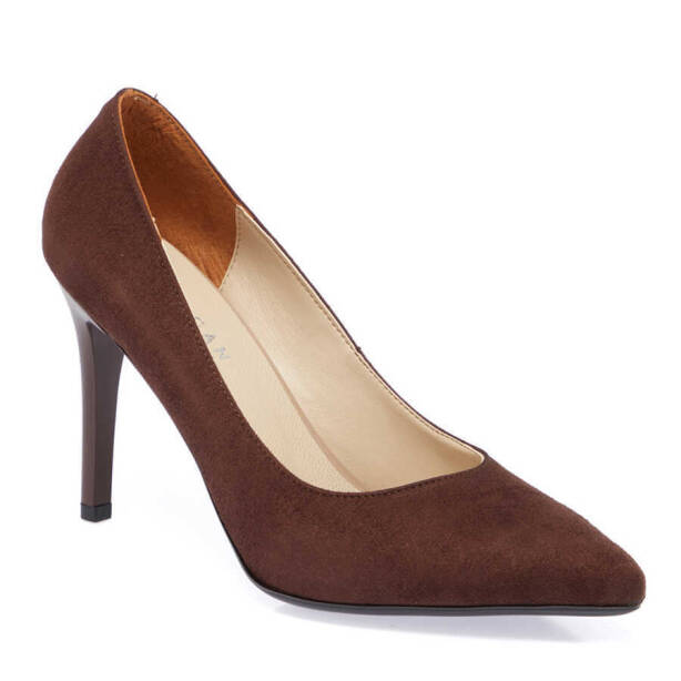 Kahverengi Vegan Kadın Stiletto - K23S1AY66968-S6Q 