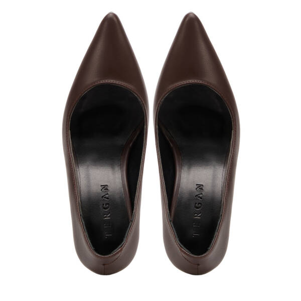 Kahverengi Vegan Kadın Stiletto - K25S1AY68545-Q3X - 5