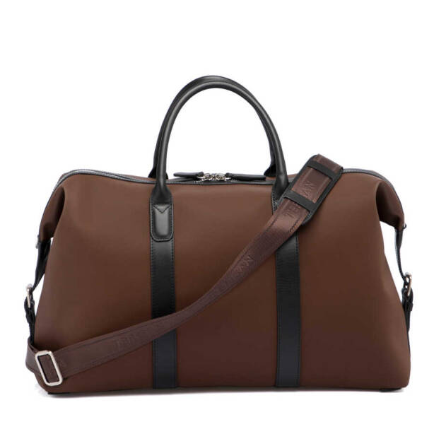 Kahverengi Vegan Unisex Seyahat Çantası - S1SC00021330-S7N - 3
