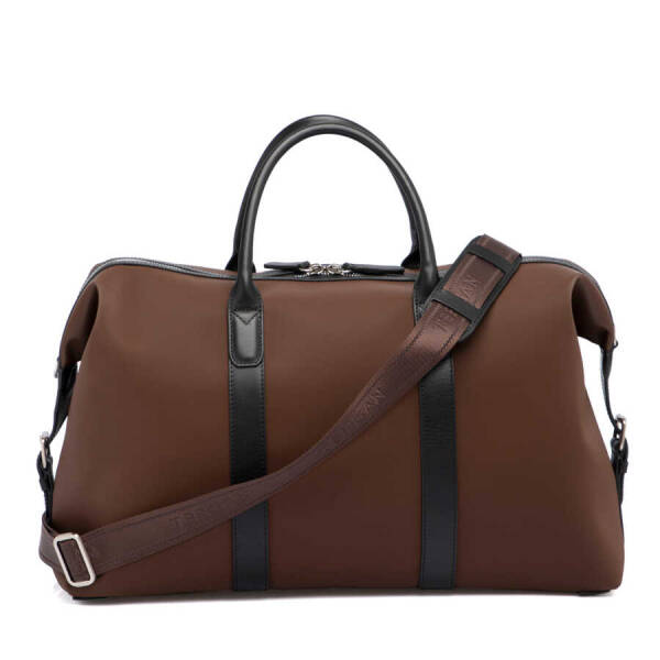 Kahverengi Vegan Unisex Seyahat Çantası - S1SC00021330-U6B - 3