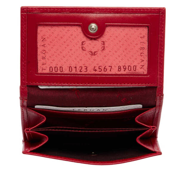 Kırmızı Deri Erkek Cüzdan - S1CE00001650-C71 - 3