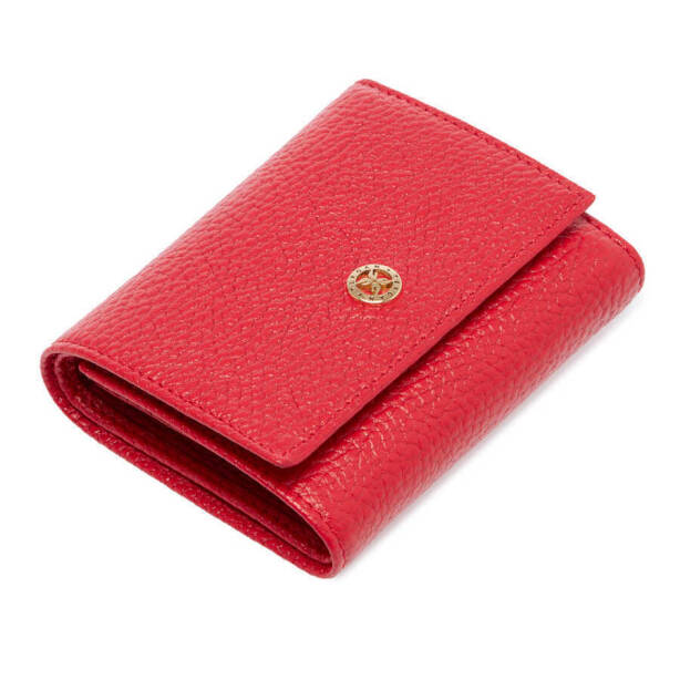 Kırmızı Hakiki Deri Kadın Cüzdan - S1CB00005633-B68 