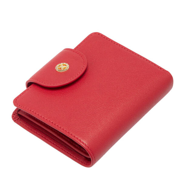 Kırmızı Deri Kadın Cüzdan - S1CB00005674-A86 