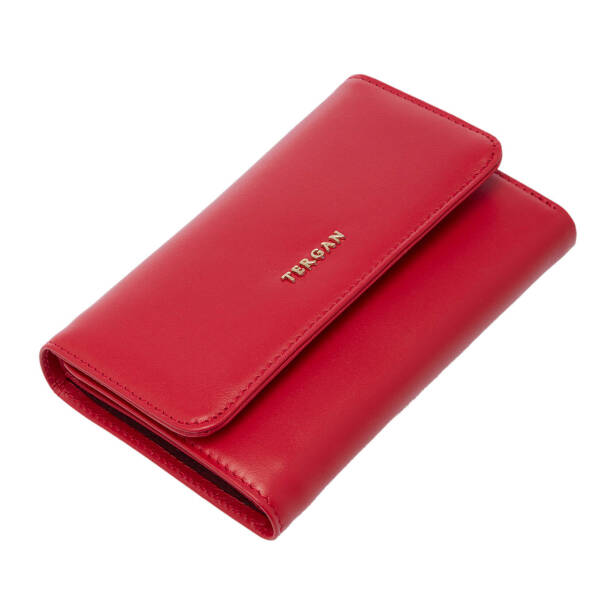 Kırmızı Deri Kadın Cüzdan - S1CB00005730-H4B 