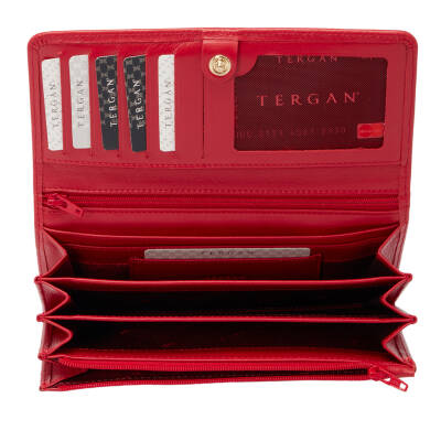 Kırmızı Deri Kadın Cüzdan - S1CB00005783-D39 - 3