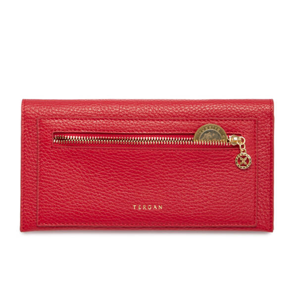 Kırmızı Deri Kadın Cüzdan - S1CB00005820-B68 - 4