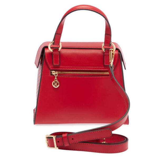 Kırmızı Deri Kadın El Çantası - S23K1BC80128-D5J - 3