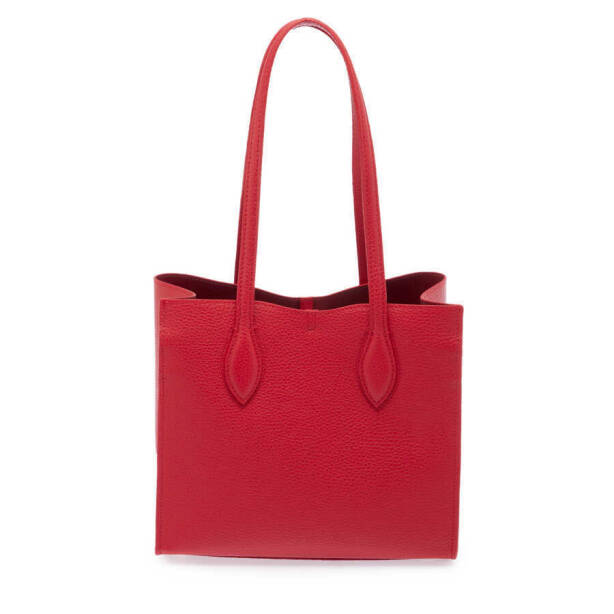 Kırmızı Deri Kadın Omuz Çantası - S24Y1BC80284-B68 - 3