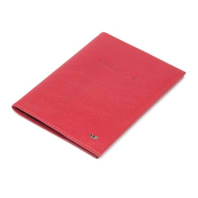  Kırmızı Deri Unisex Pasaportluk - S1PS00001200-C71 
