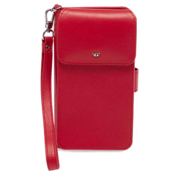 Kırmızı Deri Unisex Portföy Çantası - S1PC00001655-A86 - 1