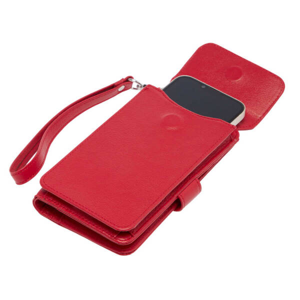 Kırmızı Deri Unisex Portföy Çantası - S1PC00001655-A86 - 2