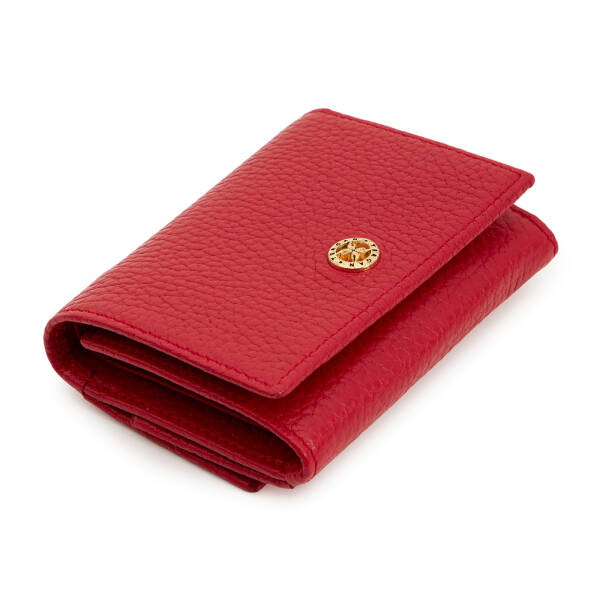 Kırmızı Hakiki Deri Kadın Cüzdan - S1CB00005819-B68 - 1