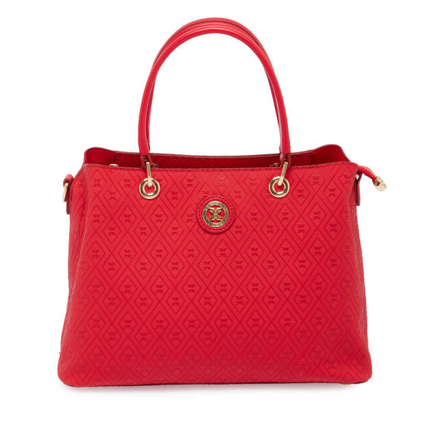 Kırmızı Print Kadın Çapraz Askılı Çanta - S24K1PR09146-S4R - 1