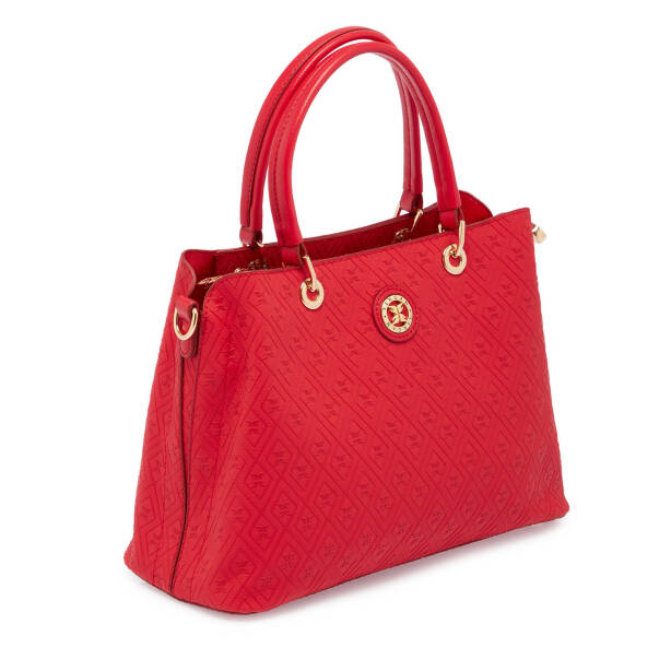 Kırmızı Print Kadın Çapraz Askılı Çanta - S24K1PR09146-S4R - 2