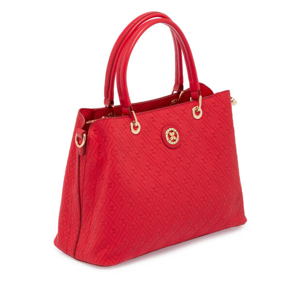 Kırmızı Print Kadın Çapraz Askılı Çanta - S24K1PR09146-S4R - 2