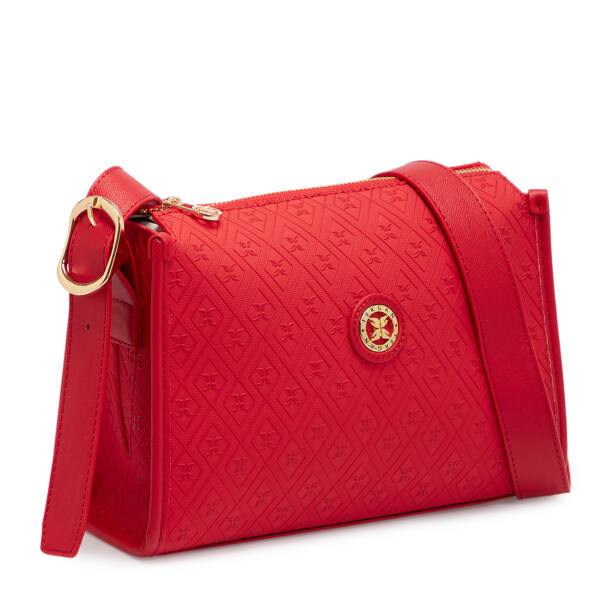 Kırmızı Print Kadın Çapraz Askılı Çanta - S25K1PR09186-S4R - 2