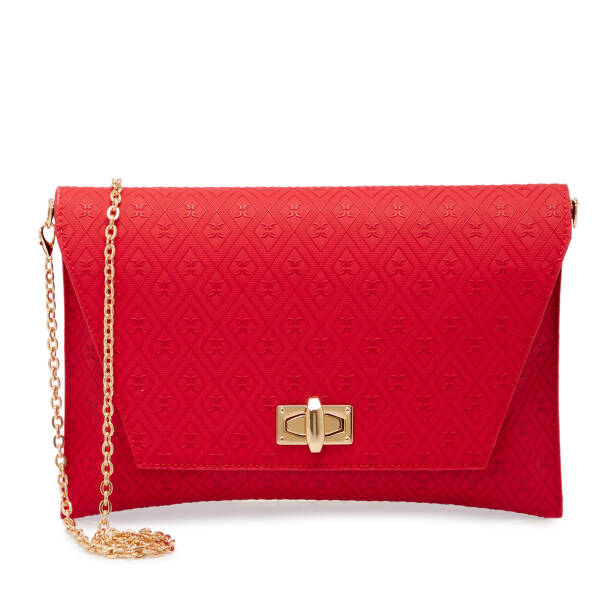 Kırmızı Print Kadın Çapraz Askılı Çanta - S25K1PR09187-S4R 