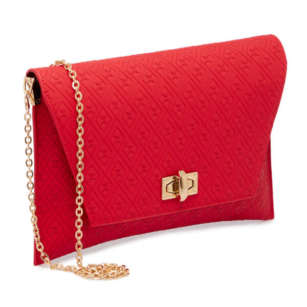 Kırmızı Print Kadın Çapraz Askılı Çanta - S25K1PR09187-S4R - 2