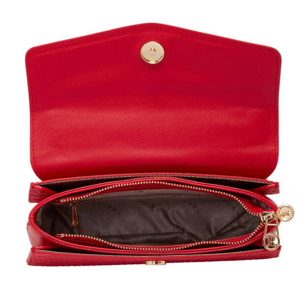 Kırmızı Print Kadın Çapraz Askılı Çanta - S25Y1PR09176-S4R - 4