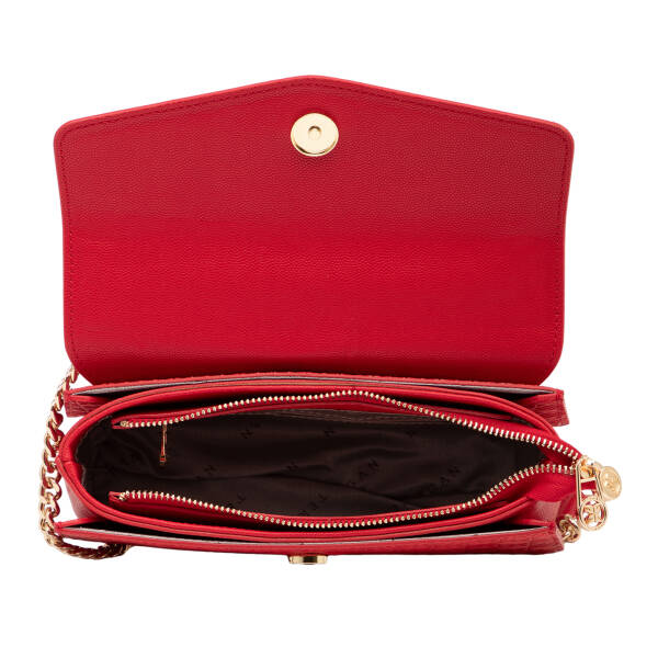 Kırmızı Print Kadın Çapraz Askılı Çanta - S26Y1PR09176-S4R - 4