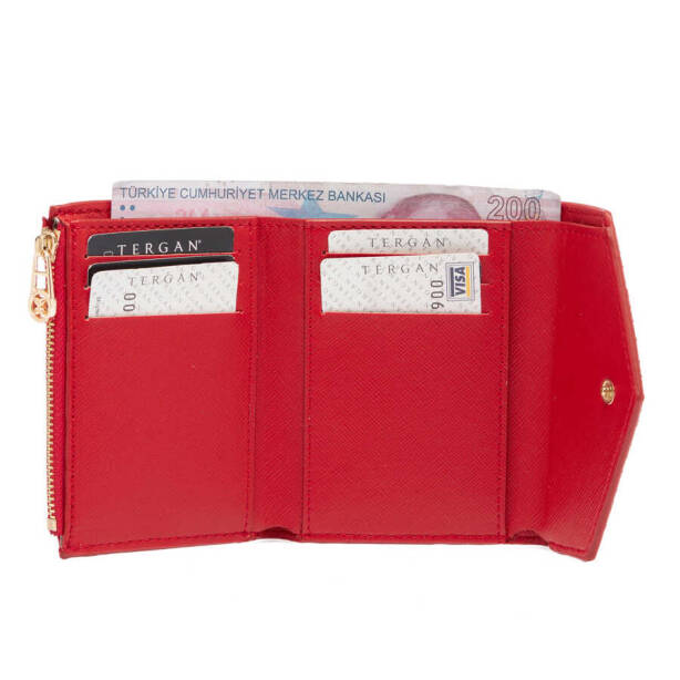 Kırmızı Print Kadın Cüzdan - S1CB00055814-S4R - 3