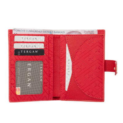 Kırmızı Print Kadın Cüzdan - S1CB00055820-S4R - 2