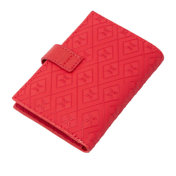 Kırmızı Print Kadın Cüzdan - S1CB00055820-S4R - 3