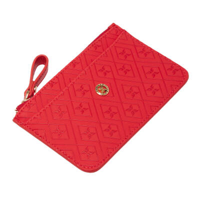 Kırmızı Print Kadın Cüzdan - S1CB00055821-S4R 