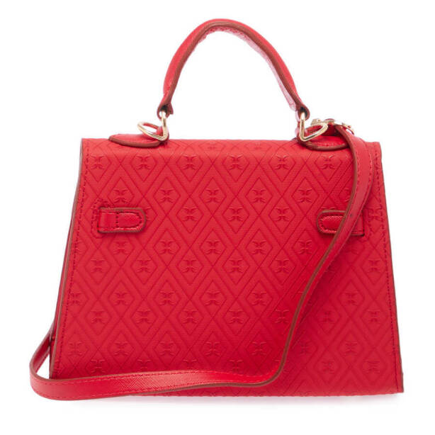 Kırmızı Print Kadın El Çantası - S24Y1PR09147-S4R - 3