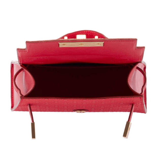 Kırmızı Print Kadın El Çantası - S24Y1PR09147-S4R - 4