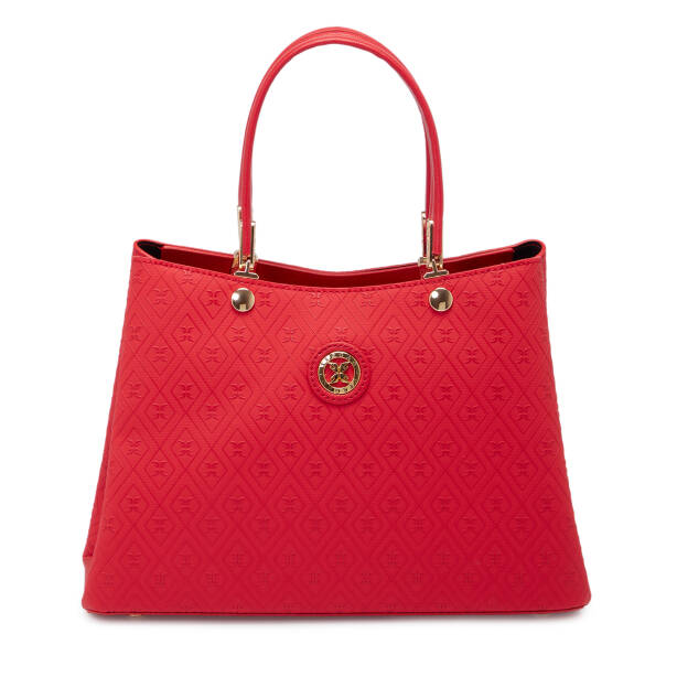 Kırmızı Print Kadın Omuz Çantası - S25K1PR09185-S4R - 1