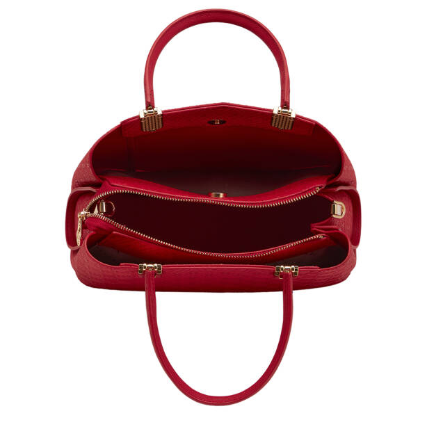 Kırmızı Print Kadın Omuz Çantası - S25K1PR09190-S4R - 4