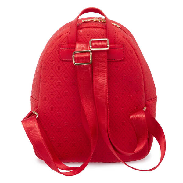 Kırmızı Print Kadın Sırt Çantası - S1SR00079603-S4R - 3