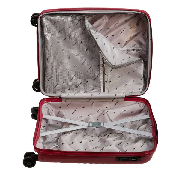 Kırmızı Unisex Valiz - S1SC00048320-D64 - 5