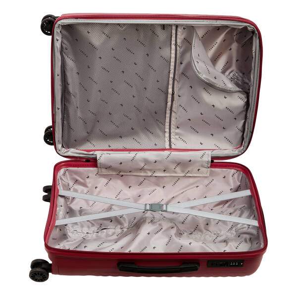 Kırmızı Unisex Valiz - S1SC00048324-D64 - 5