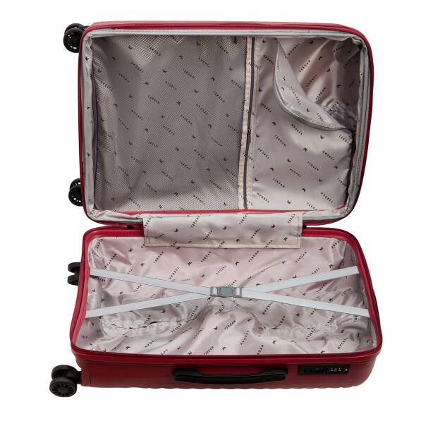 Kırmızı Unisex Valiz - S1SC00048328-D64 - 5
